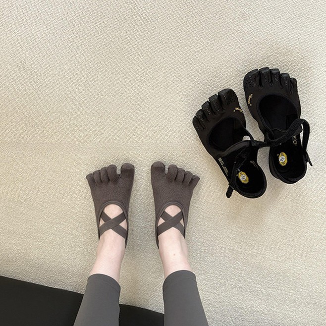 No Show Sock Women - Calcetines de Yoga para Mujer con