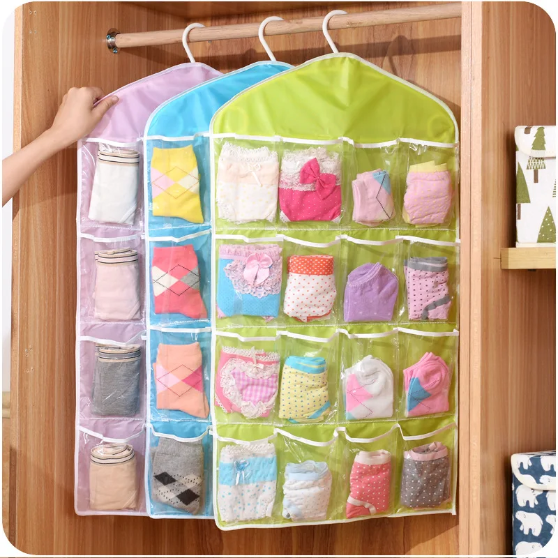 Caliente 16 bolsillos armario  - Sock Organizer Tray reseña y precio