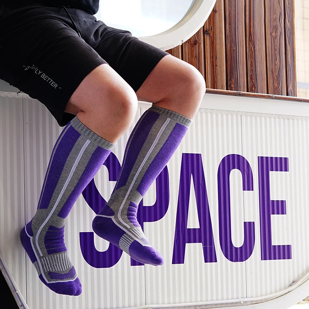XQQMXX-Calcetines de esquí par - Thermal Sock Winter reseña y precio