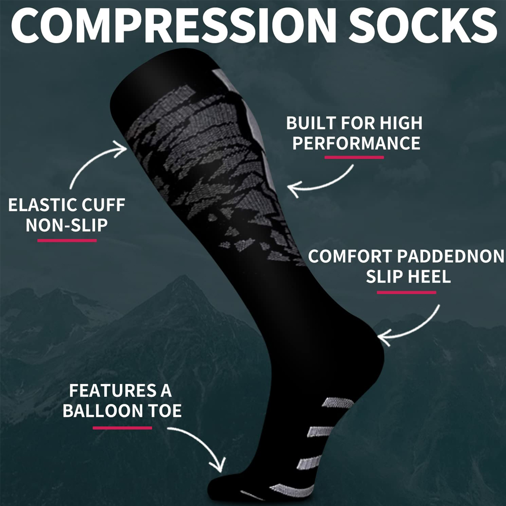 1 Par de Calcetines de Compres - Compression Sleeve Calf reseña y precio