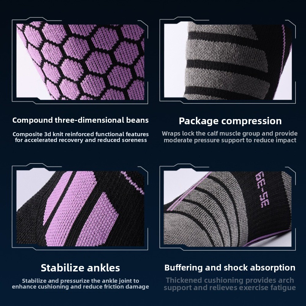 Nuevos calcetines de esquí gru - Thermal Sock Winter reseña y precio