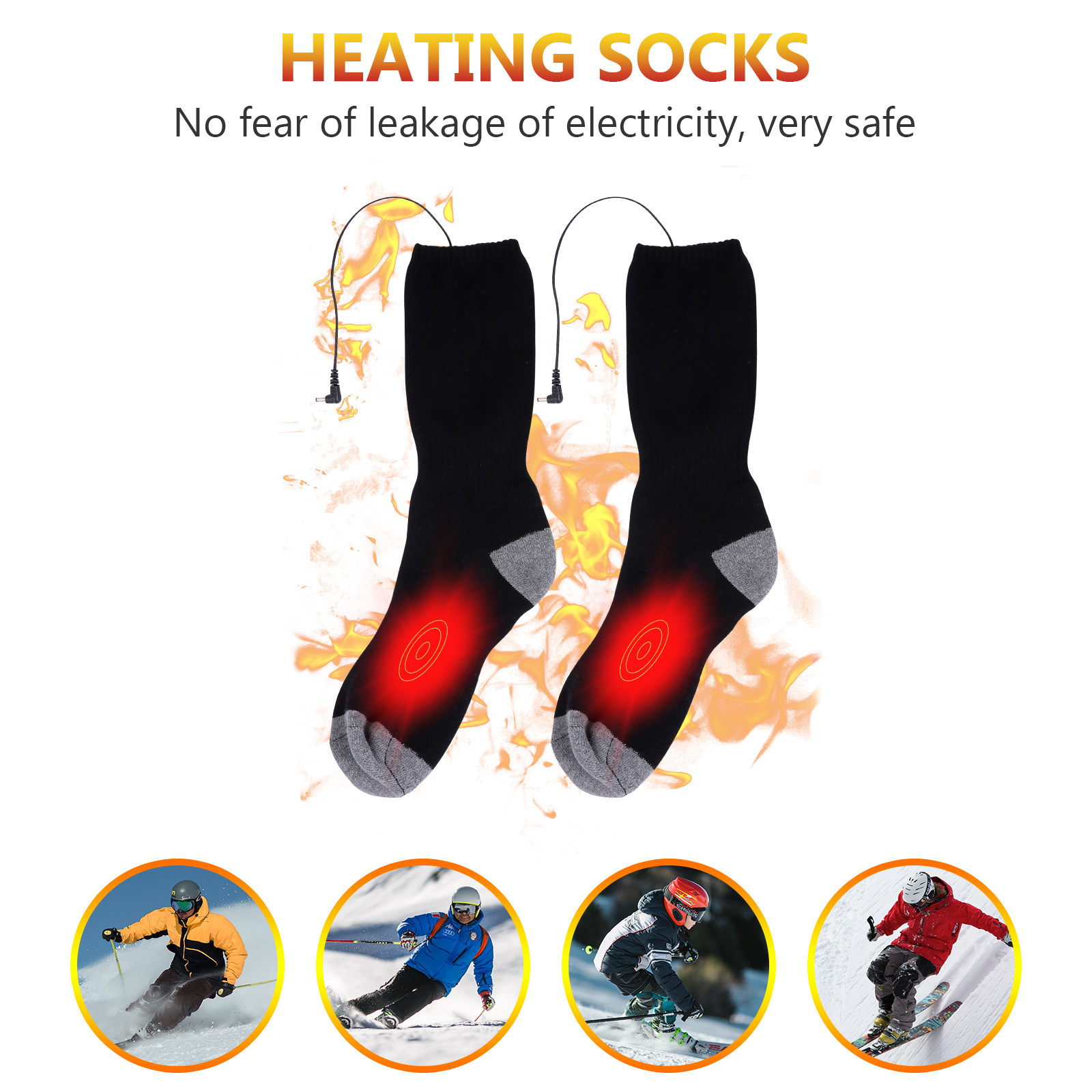 1 par de calcetines térmicos c - Thermal Sock Winter reseña y precio