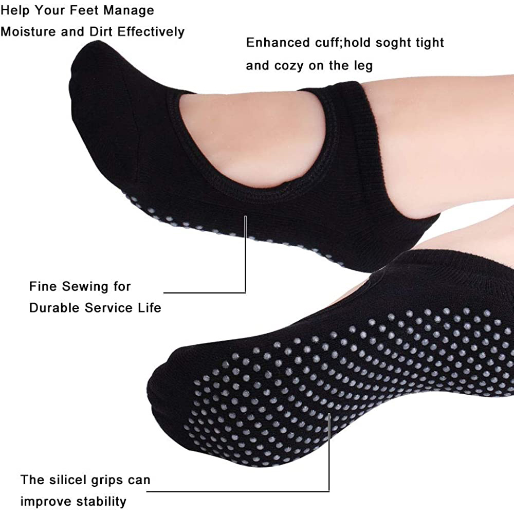 Calcetines antideslizantes con - No Show Sock Women reseña y precio