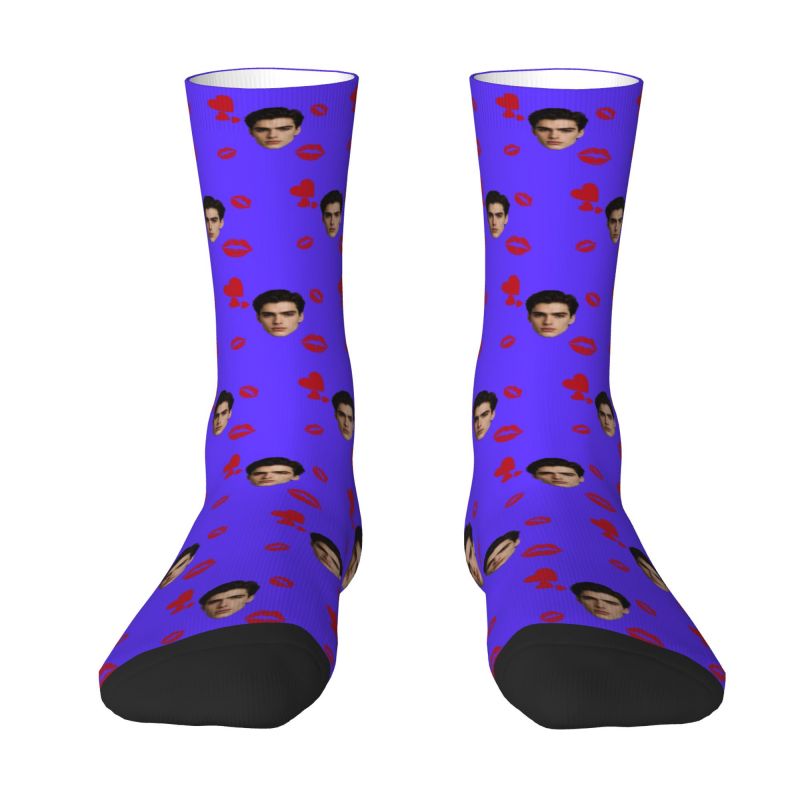 Foto de cara personalizada con - Dress Sock Men reseña y precio