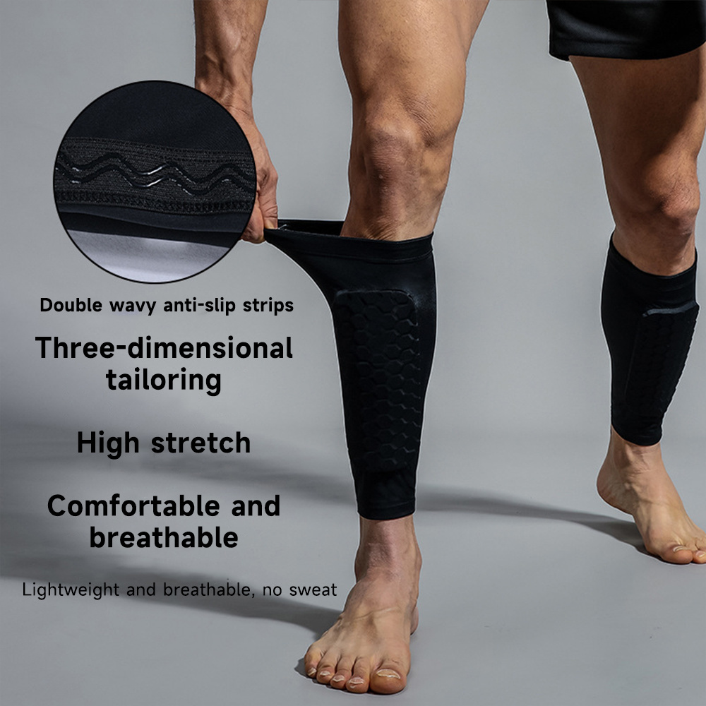 Espinilleras de fútbol gruesas - Compression Sleeve Calf reseña y precio