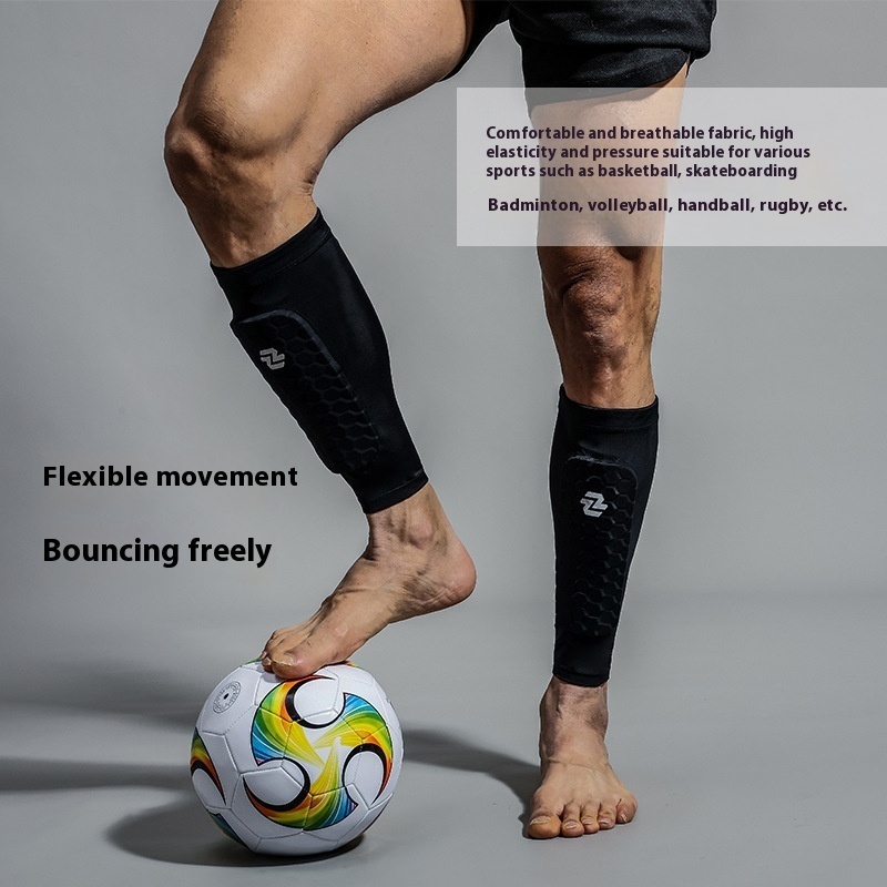Espinilleras de fútbol gruesas - Compression Sleeve Calf reseña y precio