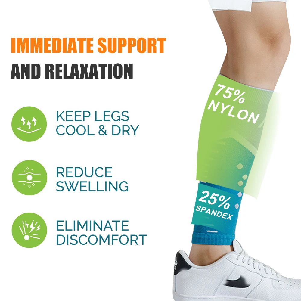 Manga de compresión de pantorr - Compression Sleeve Calf reseña y precio