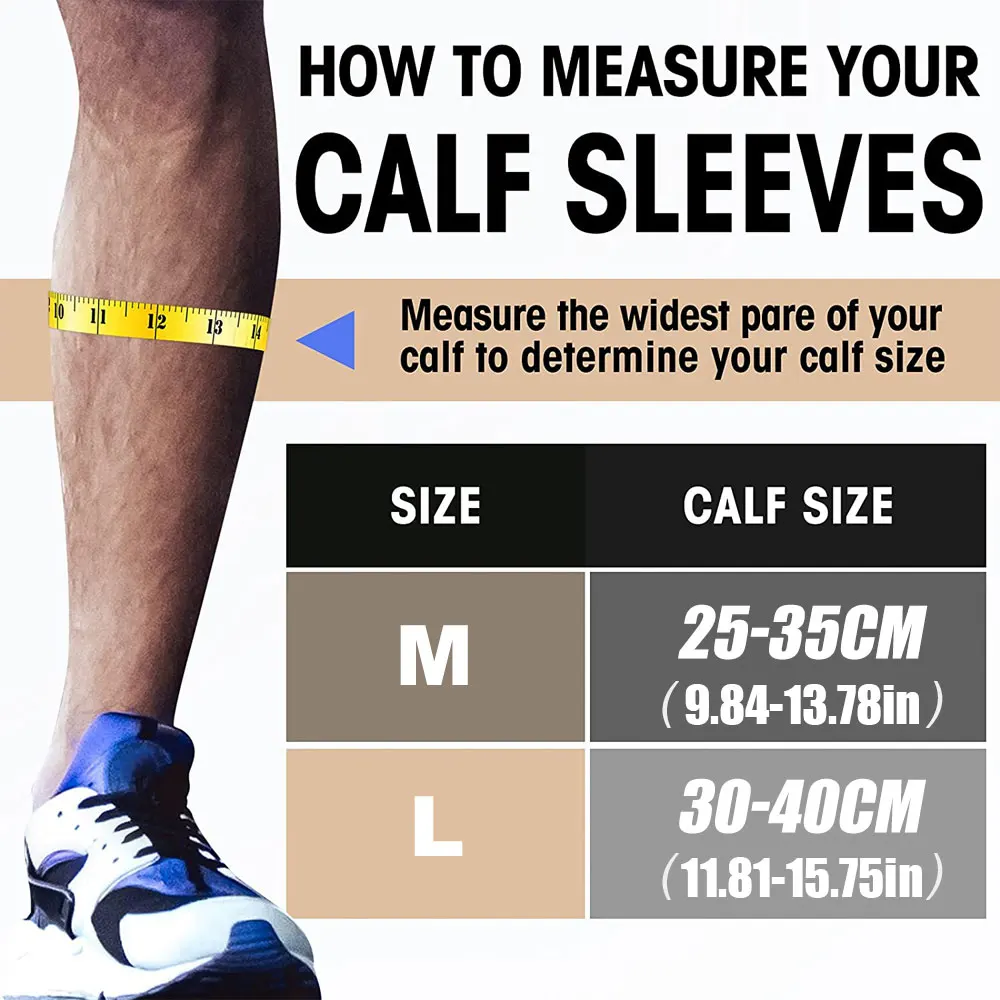 Manga de compresión de pantorr - Compression Sleeve Calf reseña y precio