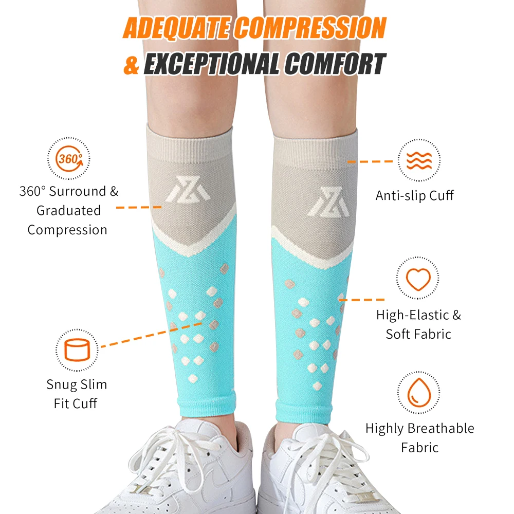 Manga de compresión de pantorr - Compression Sleeve Calf reseña y precio